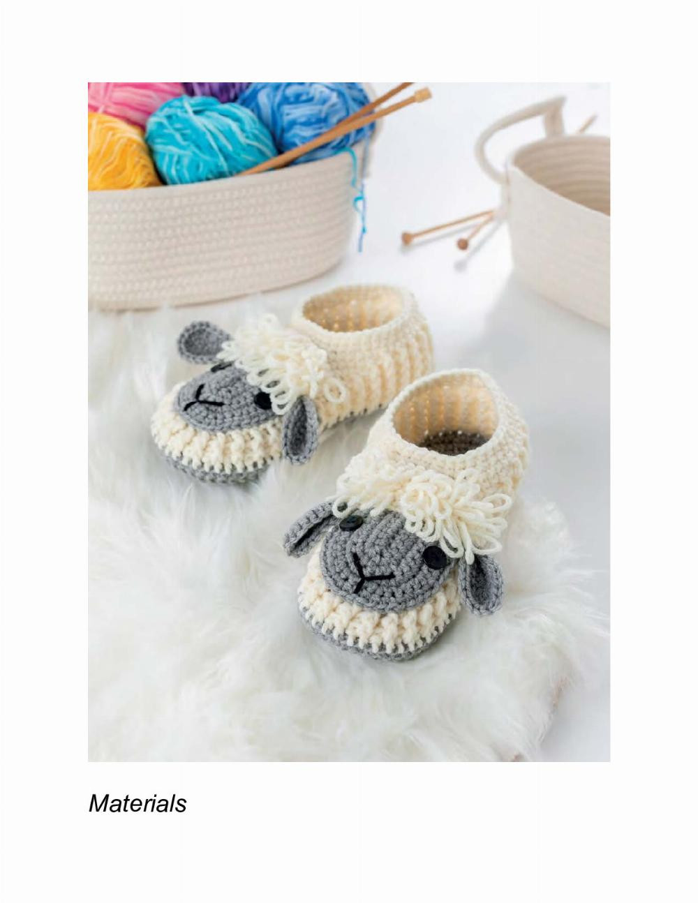 Crochet ANIMAL SLIPPERS IRA ROTT