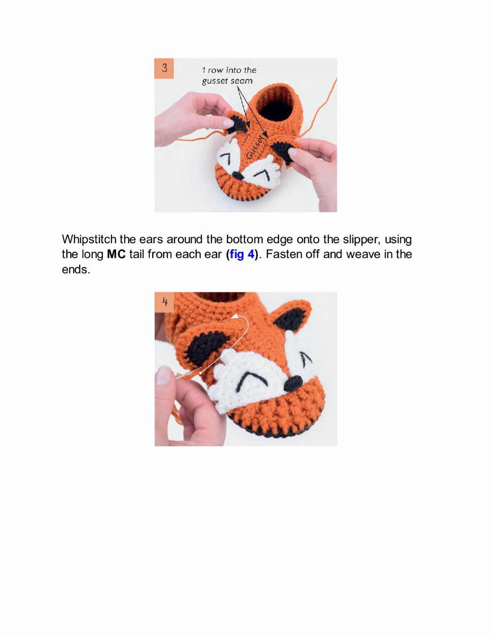 Crochet ANIMAL SLIPPERS IRA ROTT