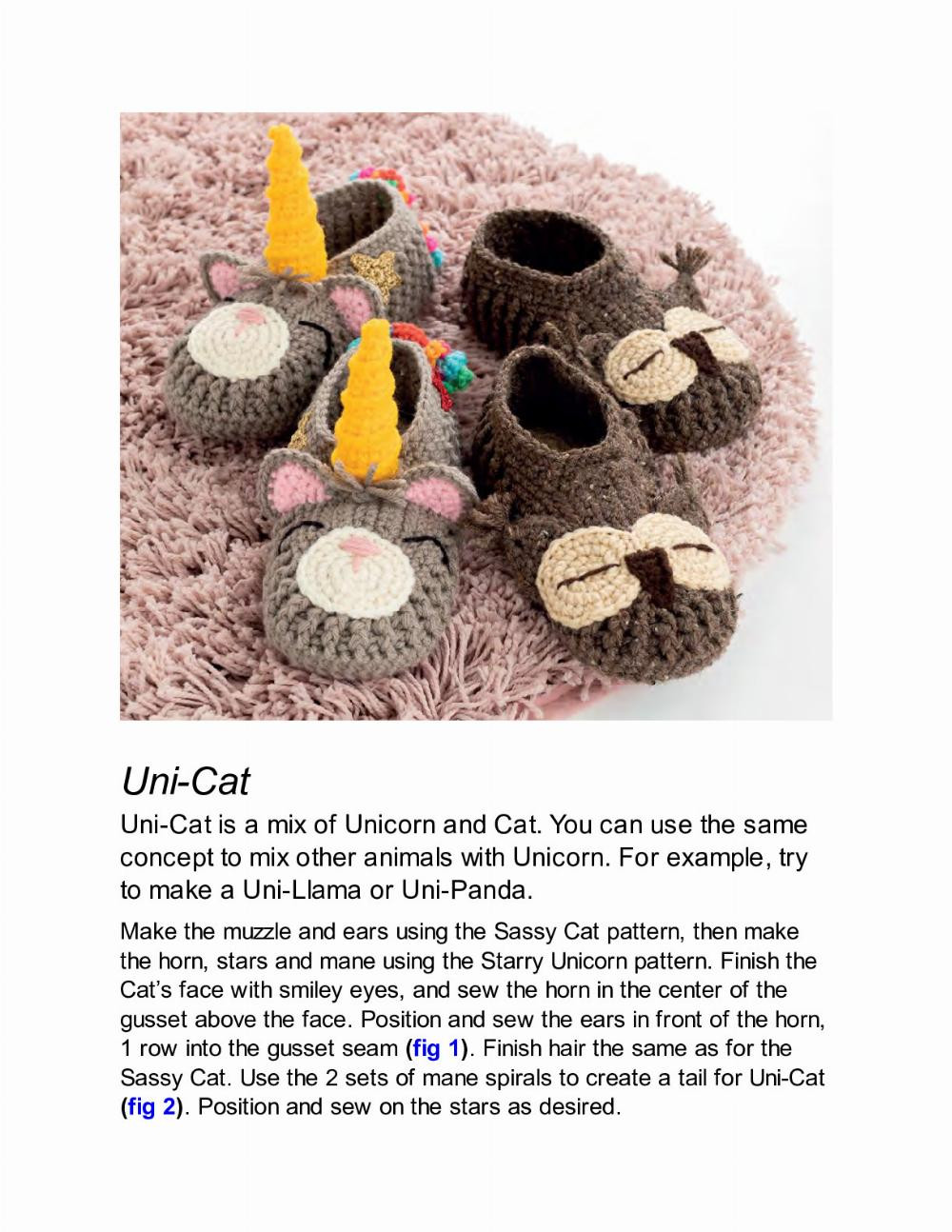 Crochet ANIMAL SLIPPERS IRA ROTT