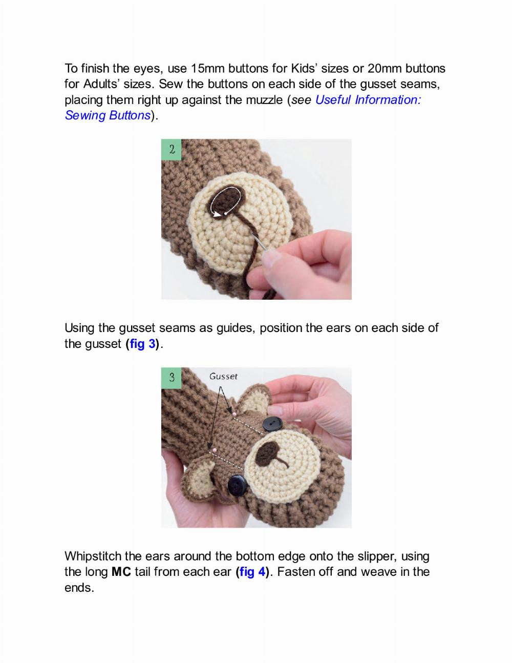 Crochet ANIMAL SLIPPERS IRA ROTT