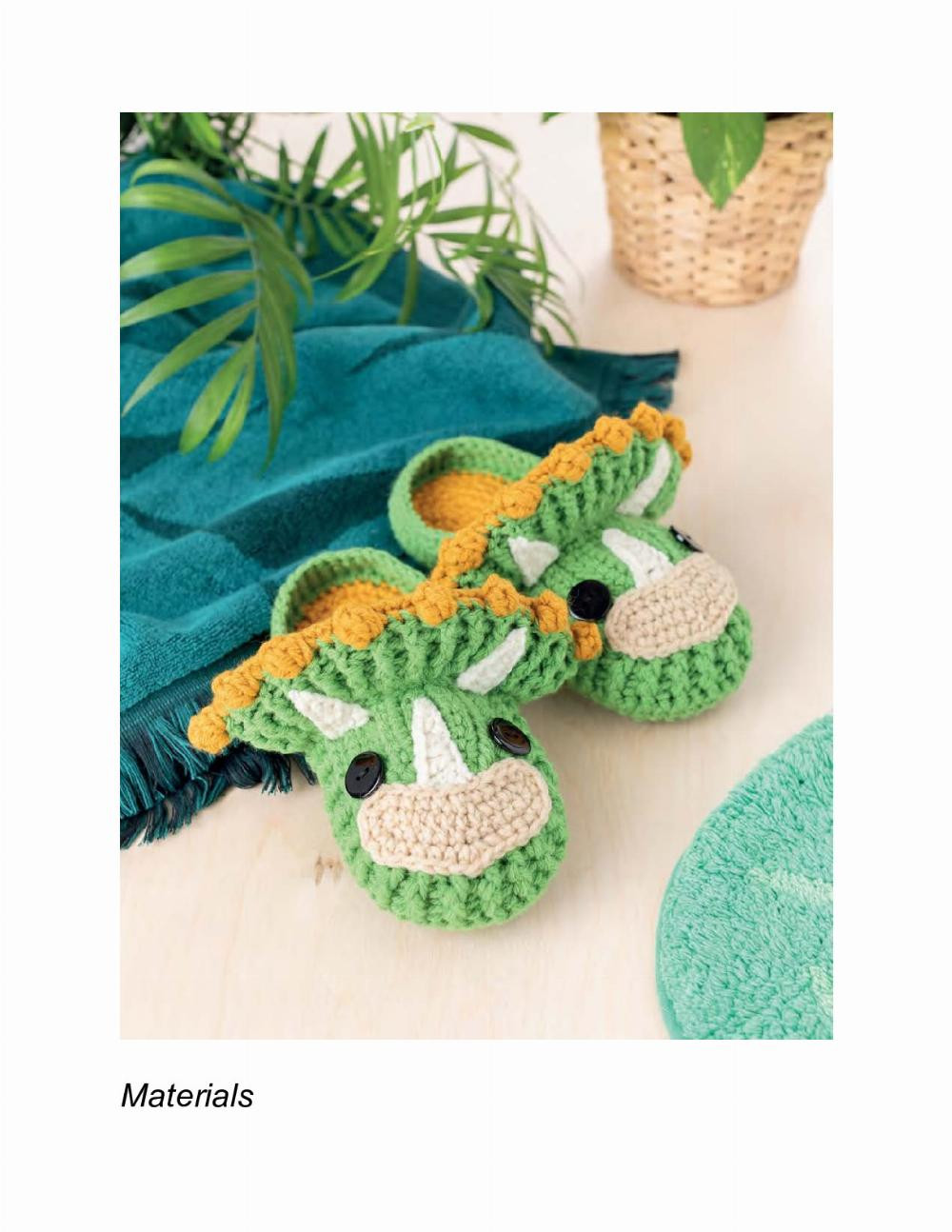 Crochet ANIMAL SLIPPERS IRA ROTT