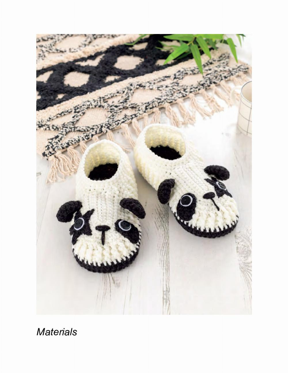 Crochet ANIMAL SLIPPERS IRA ROTT