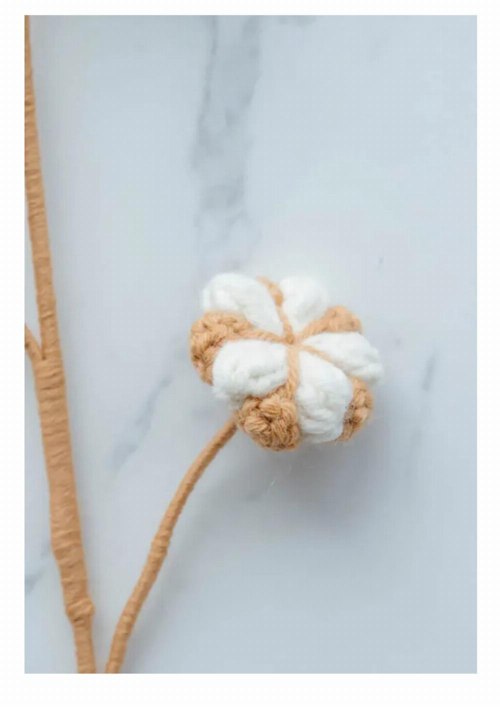 Crochet Cotton flower