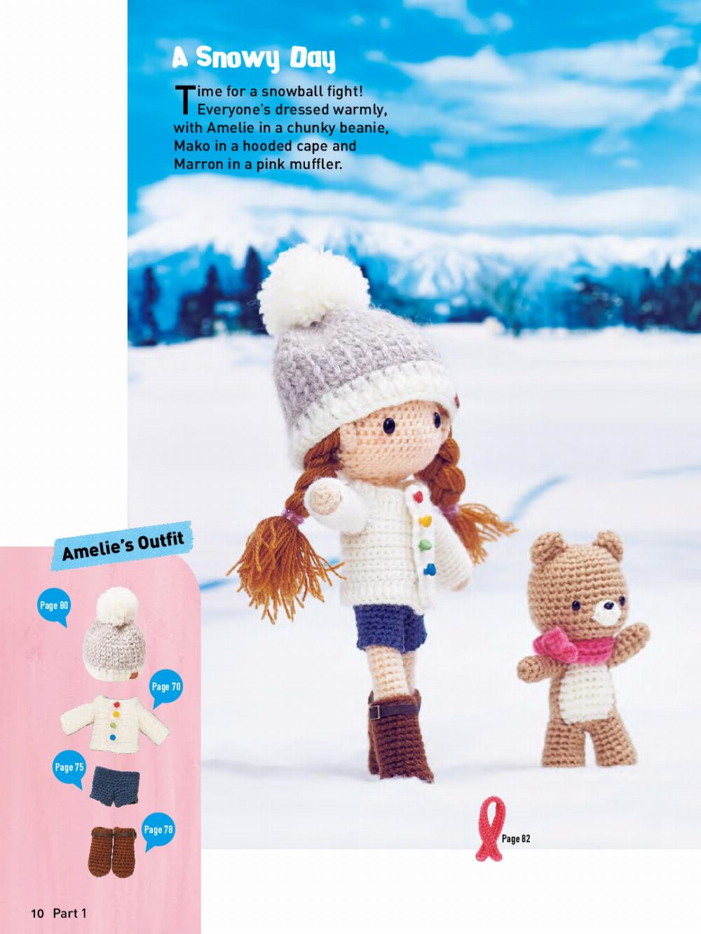 crochet cute dolls with mix and match outfits 66 easy to follow amigurumi patterns