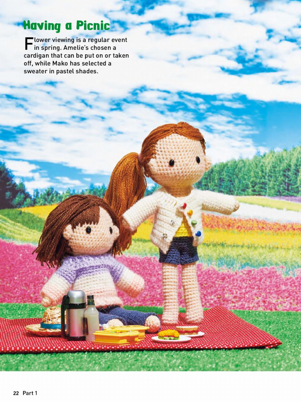 crochet cute dolls with mix and match outfits 66 easy to follow amigurumi patterns