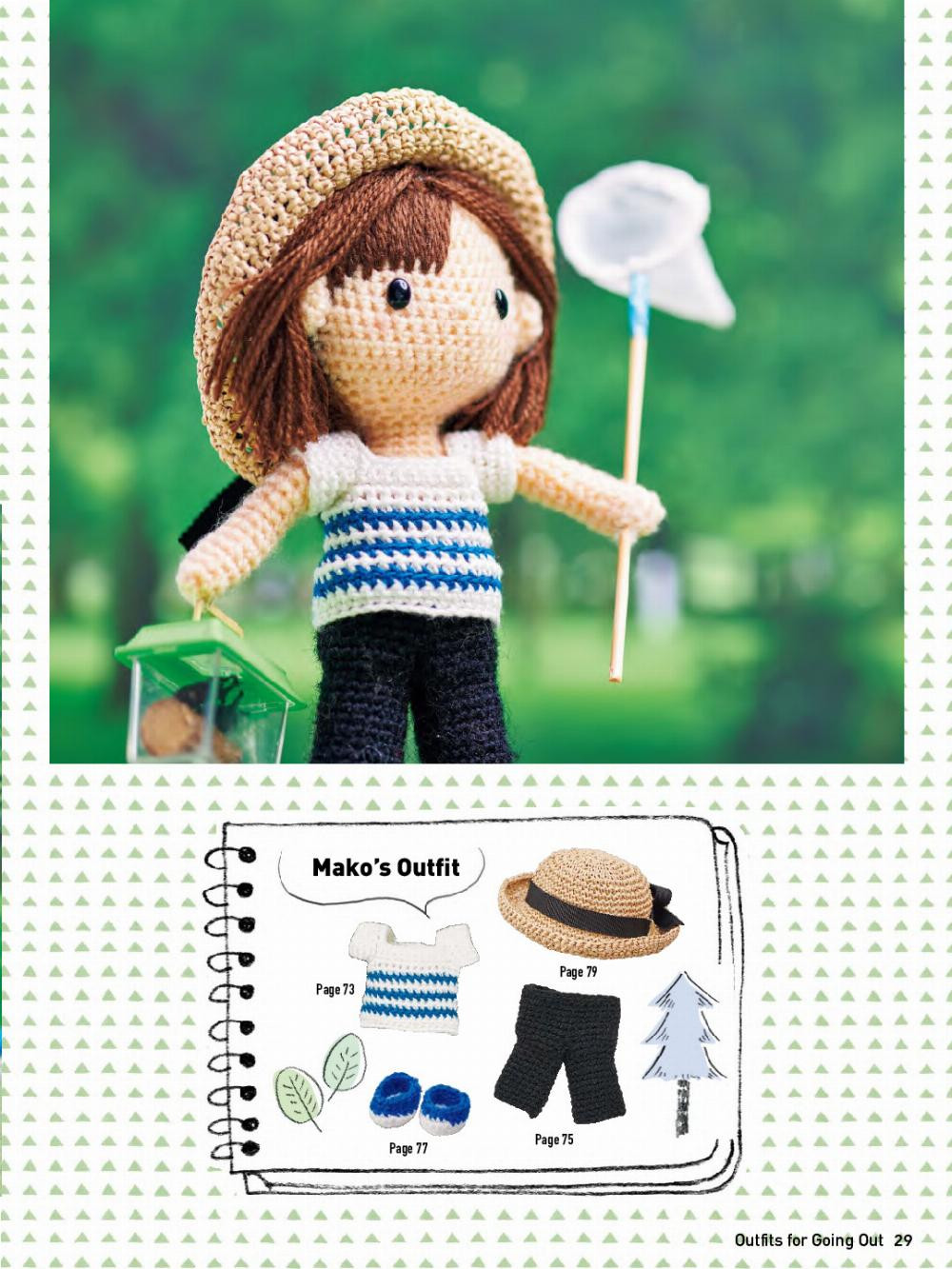 crochet cute dolls with mix and match outfits 66 easy to follow amigurumi patterns