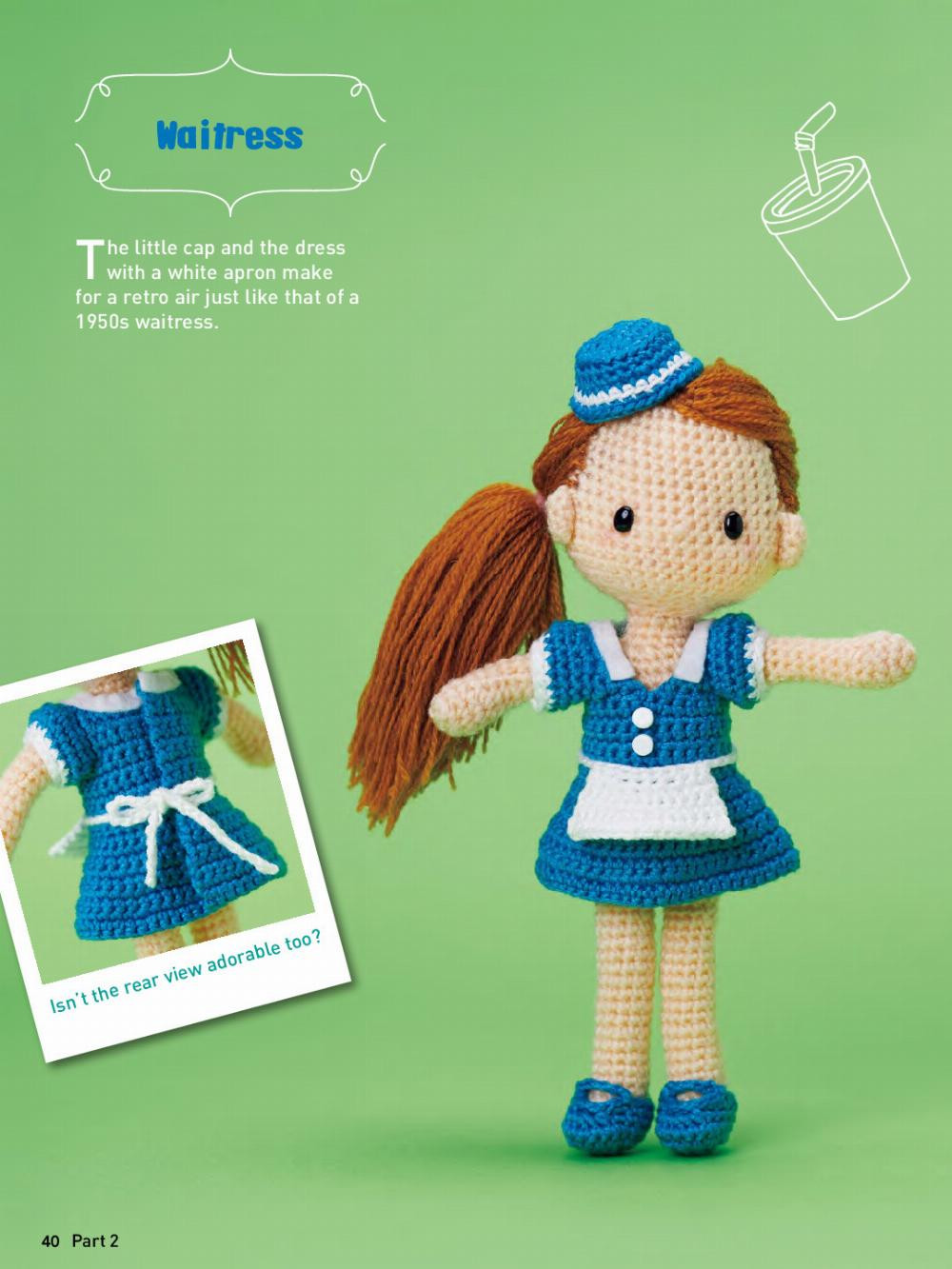 Crochet Cute Dolls with Mix-and-Match Outfits: 66 Adorable Amigurumi  Patterns