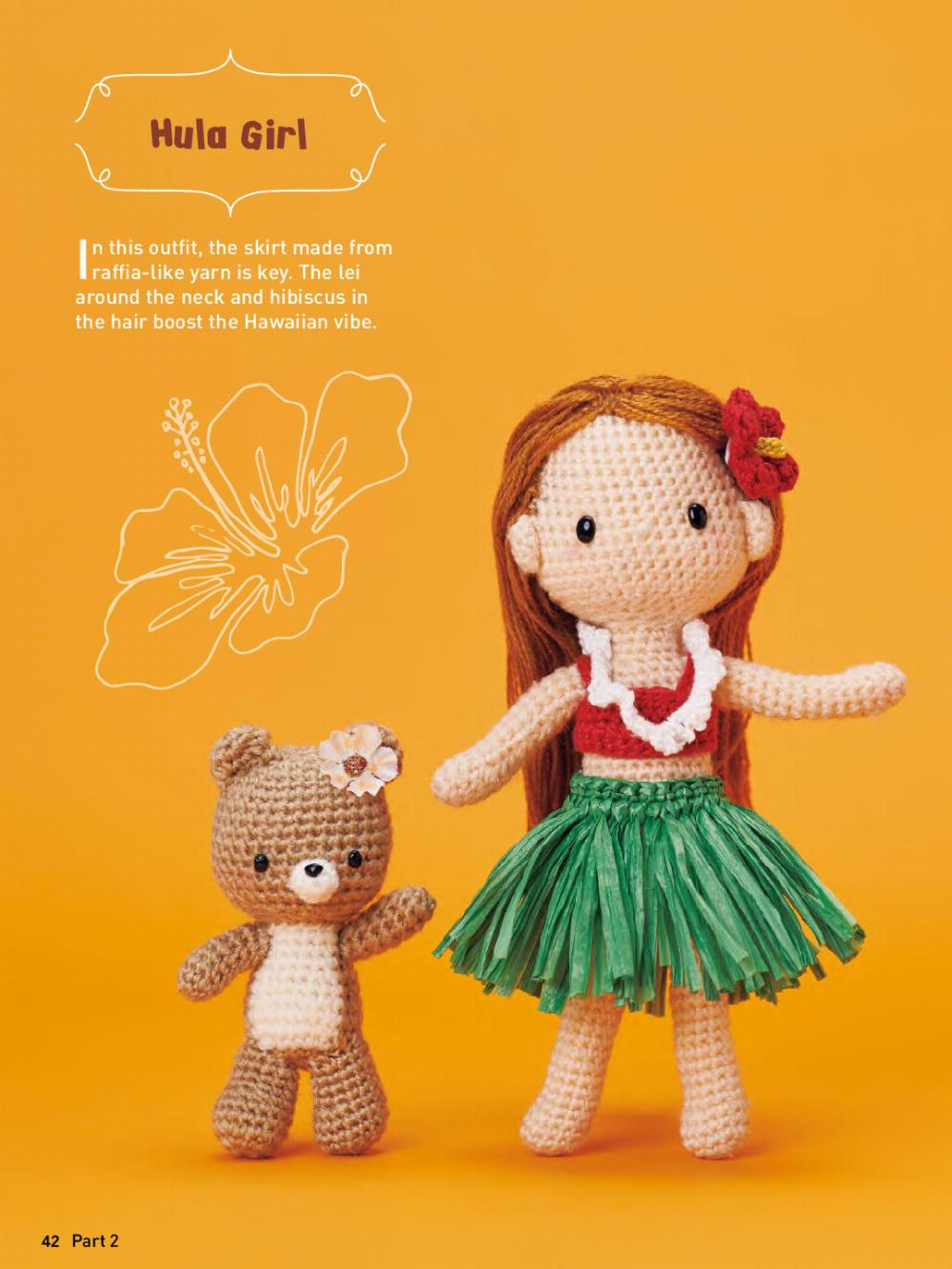 crochet cute dolls with mix and match outfits 66 easy to follow amigurumi patterns