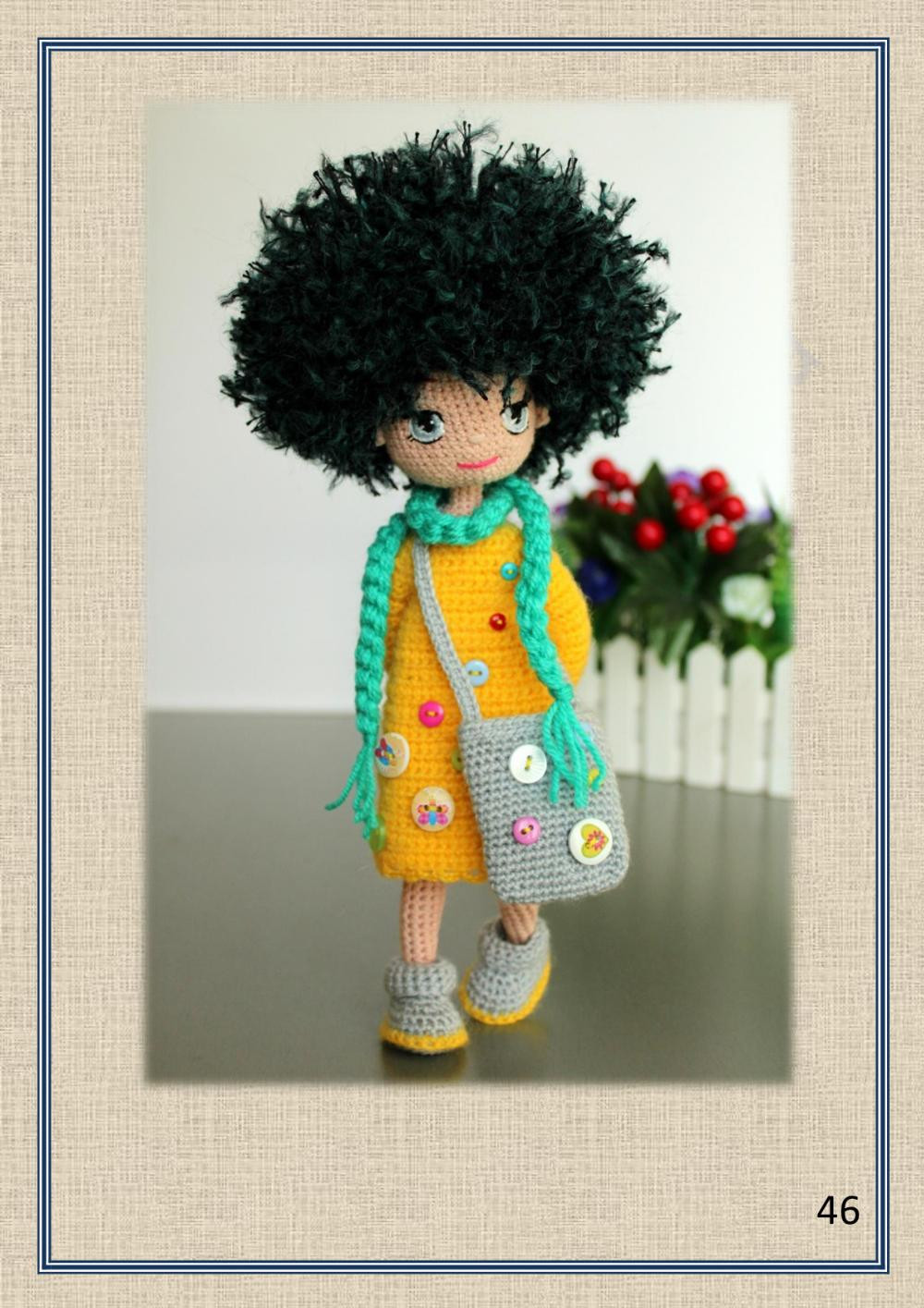 Crochet doll Frosya