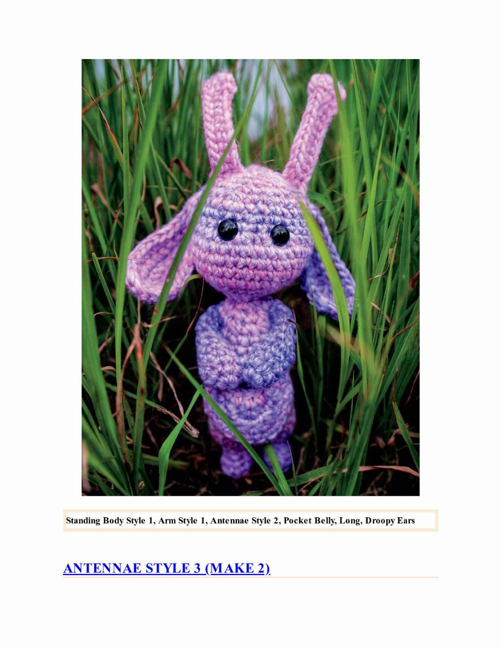 CROCHET IMPKINS pattern