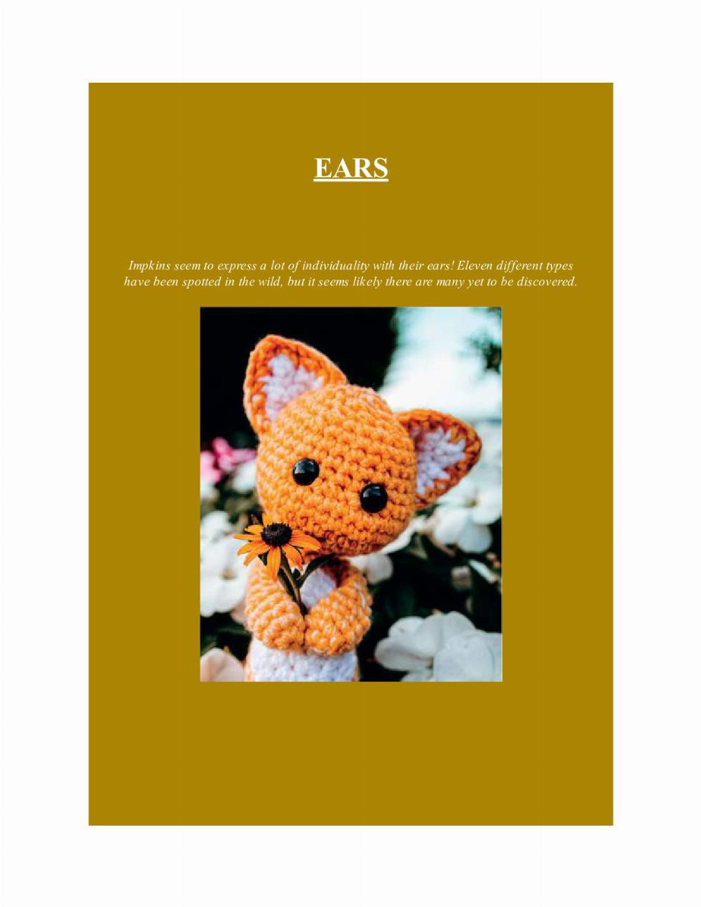 CROCHET IMPKINS pattern