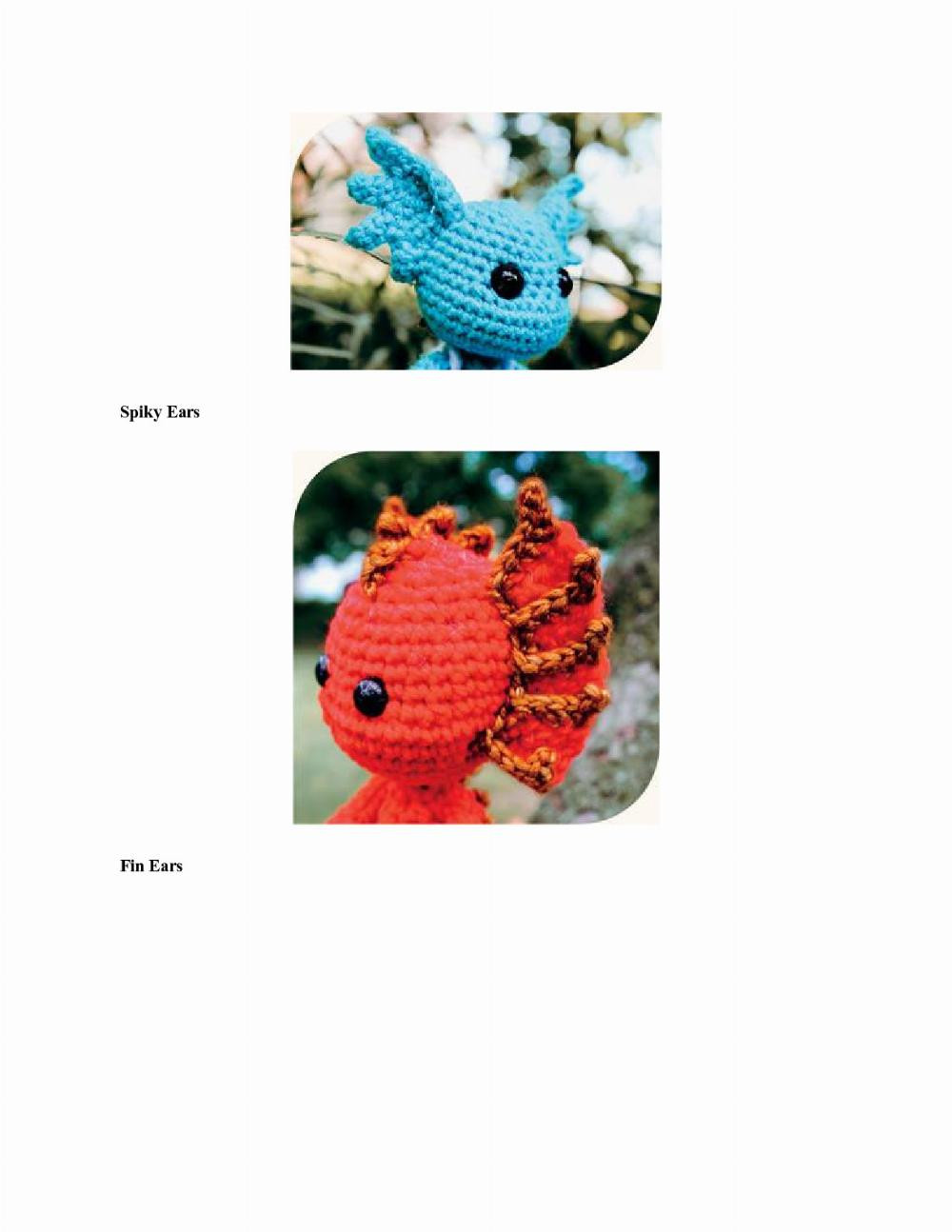 CROCHET IMPKINS pattern