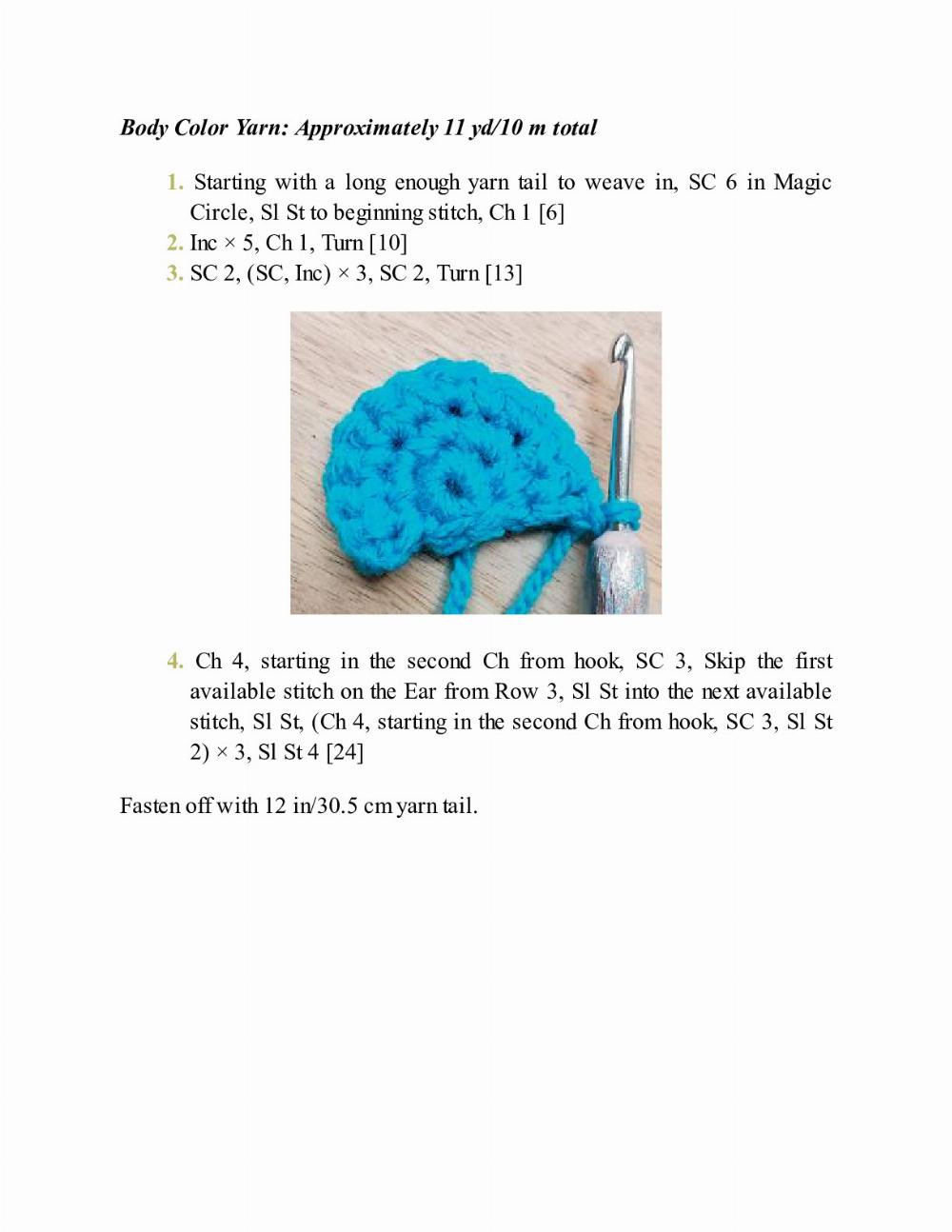 CROCHET IMPKINS pattern