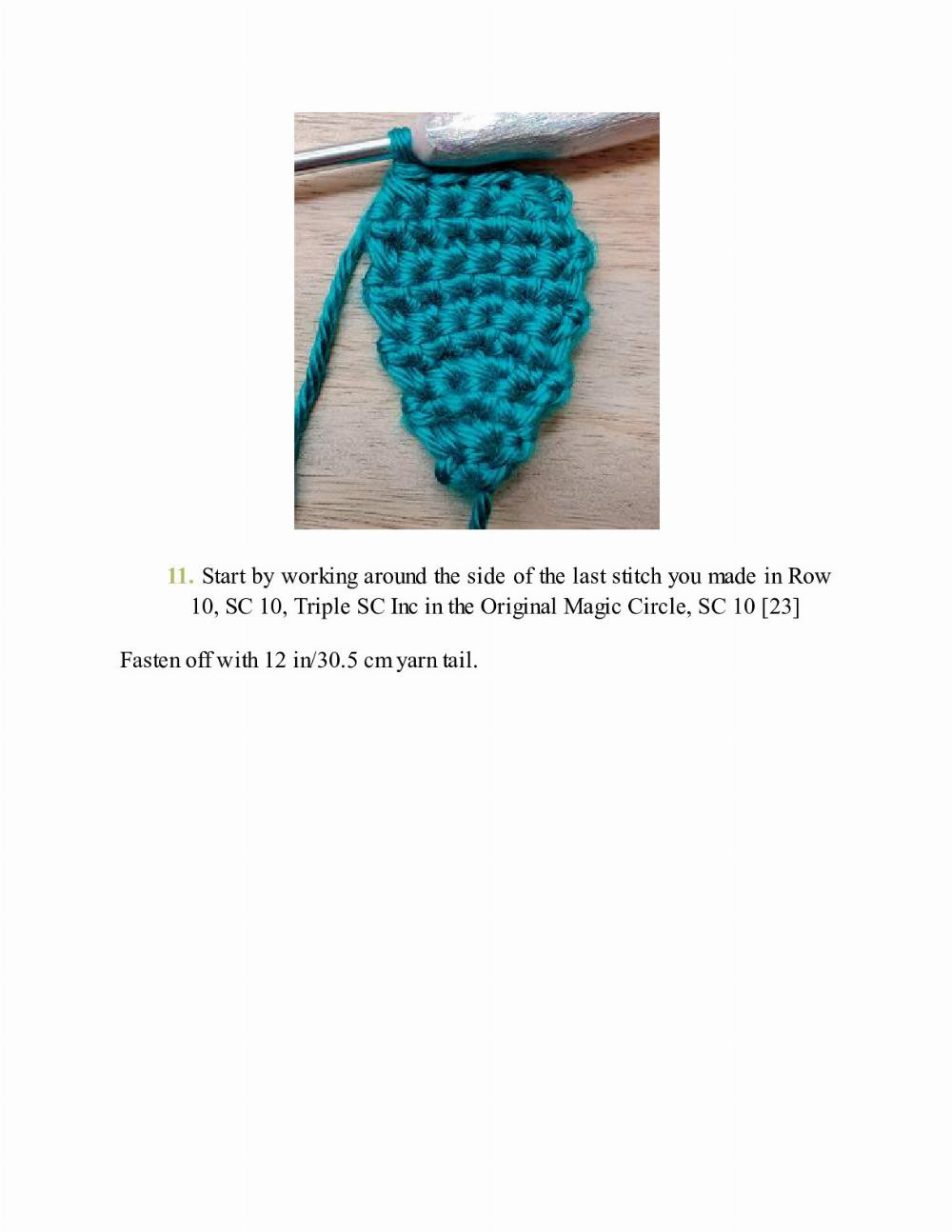 CROCHET IMPKINS pattern