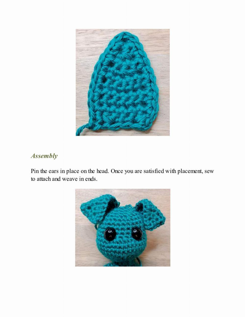 CROCHET IMPKINS pattern