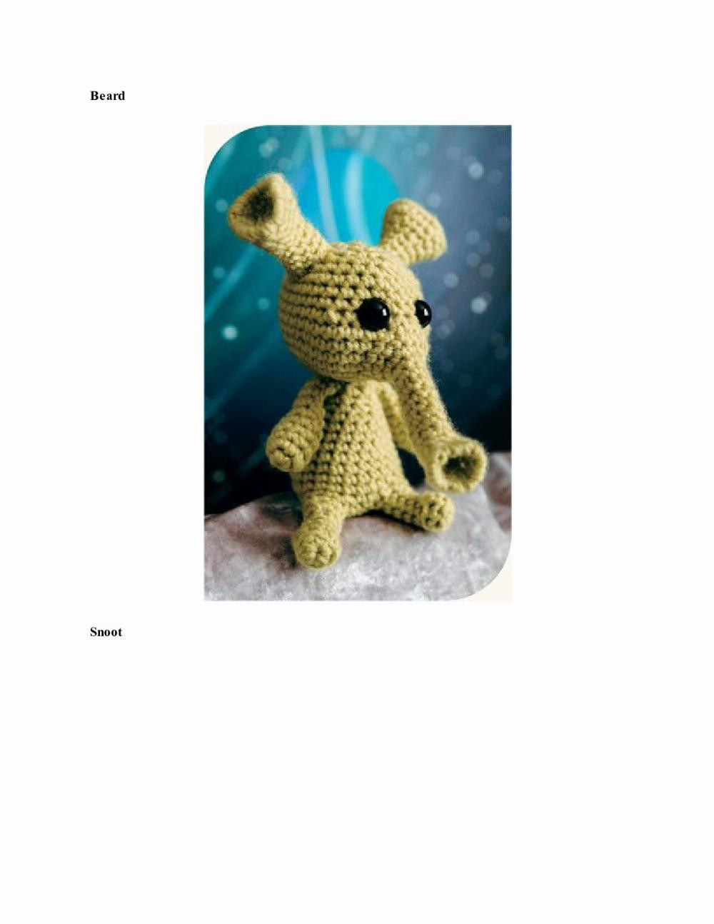 CROCHET IMPKINS pattern