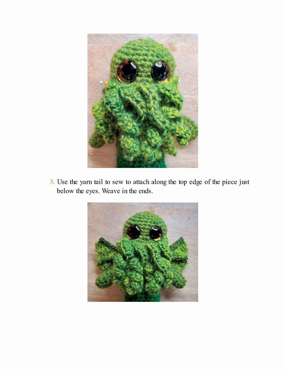 CROCHET IMPKINS pattern