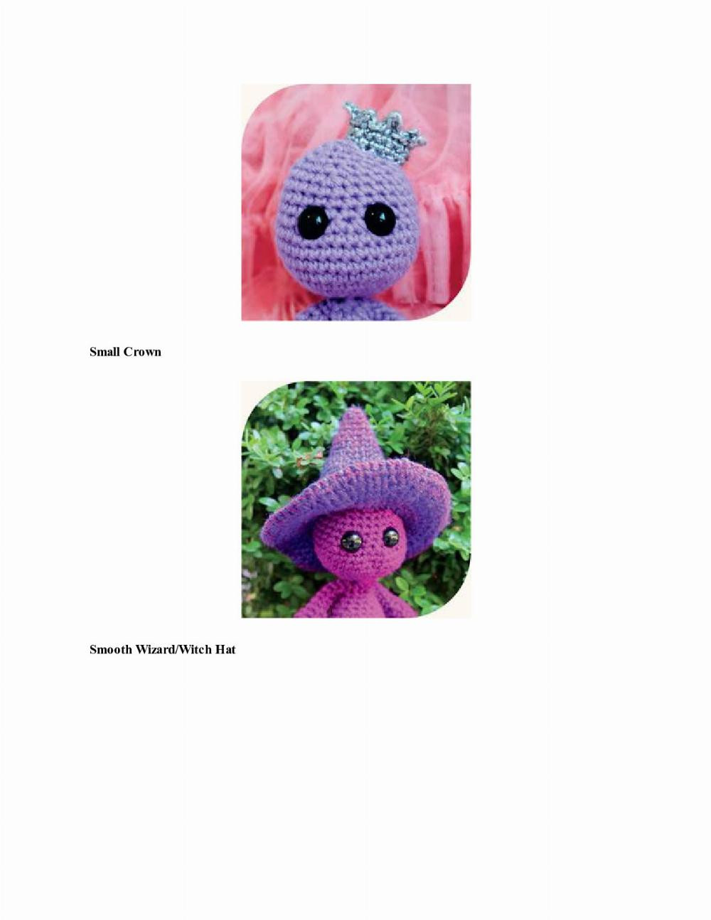 CROCHET IMPKINS pattern