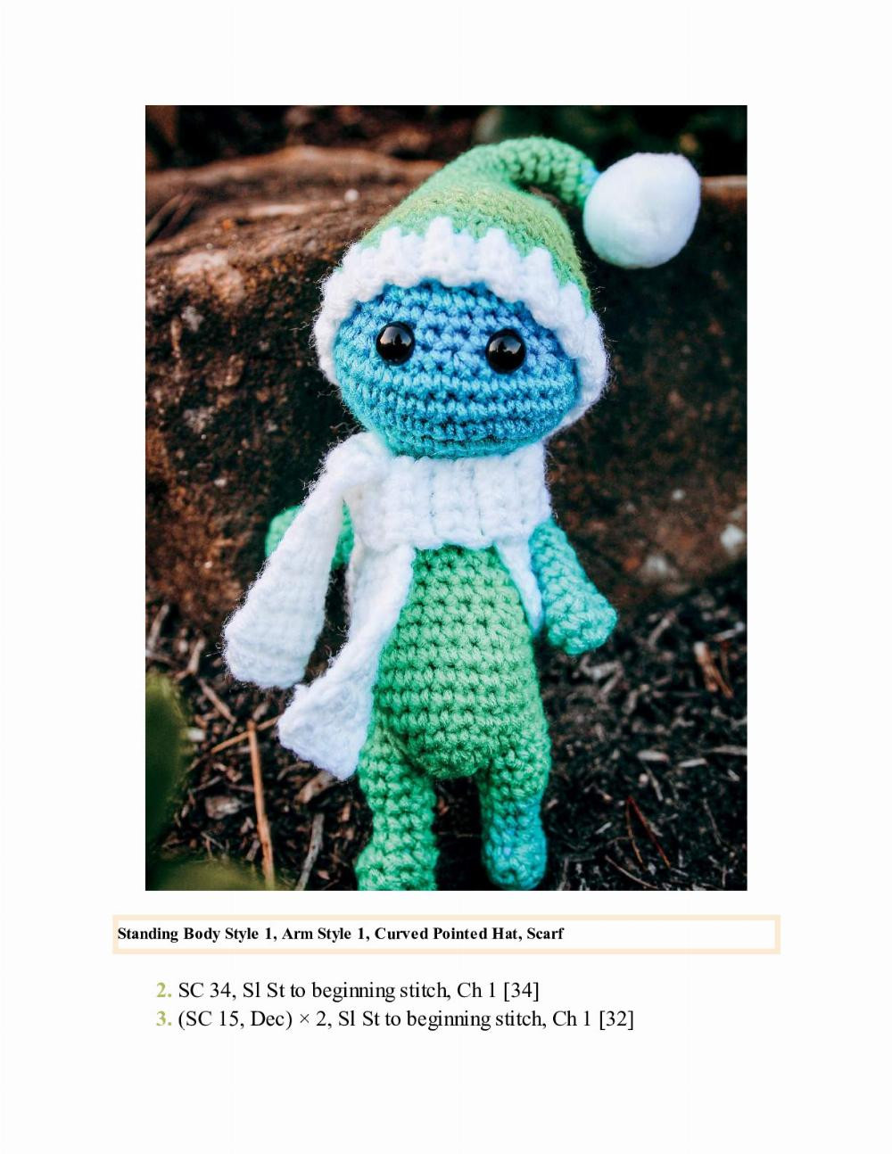 CROCHET IMPKINS pattern