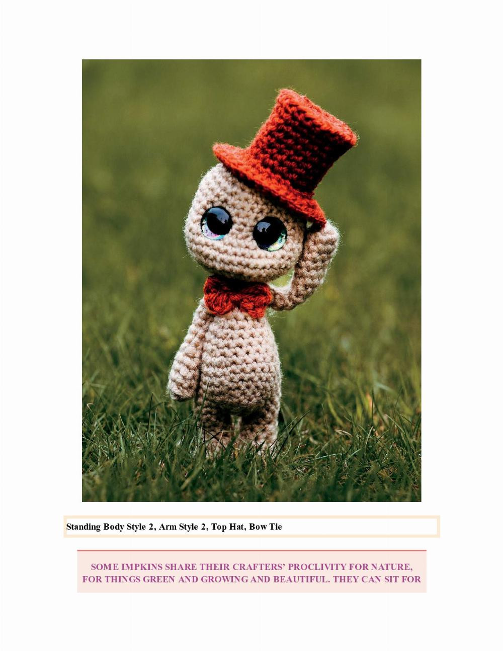 CROCHET IMPKINS pattern