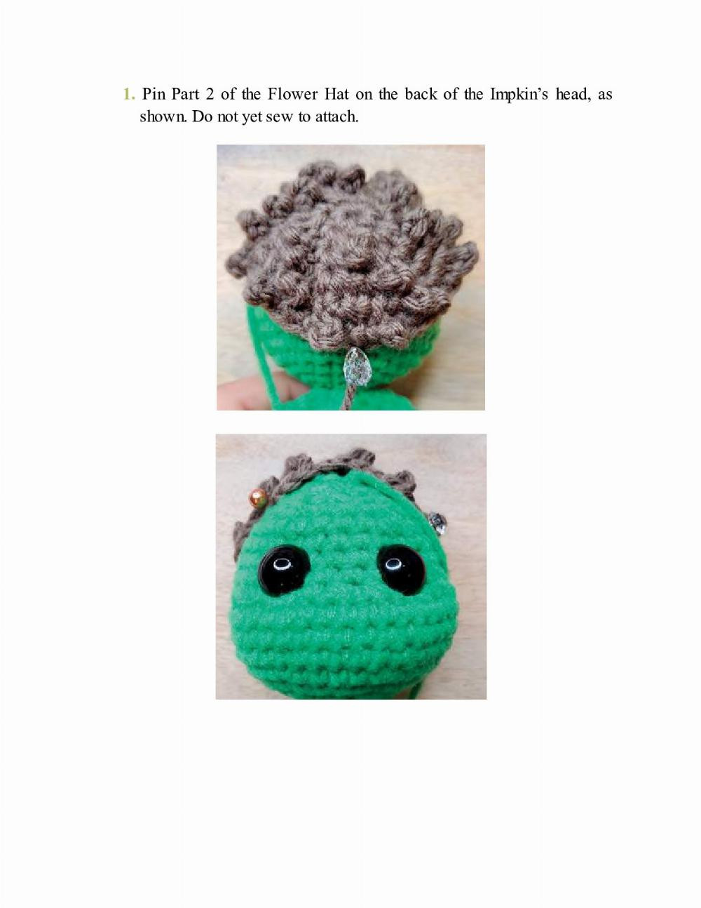 CROCHET IMPKINS pattern