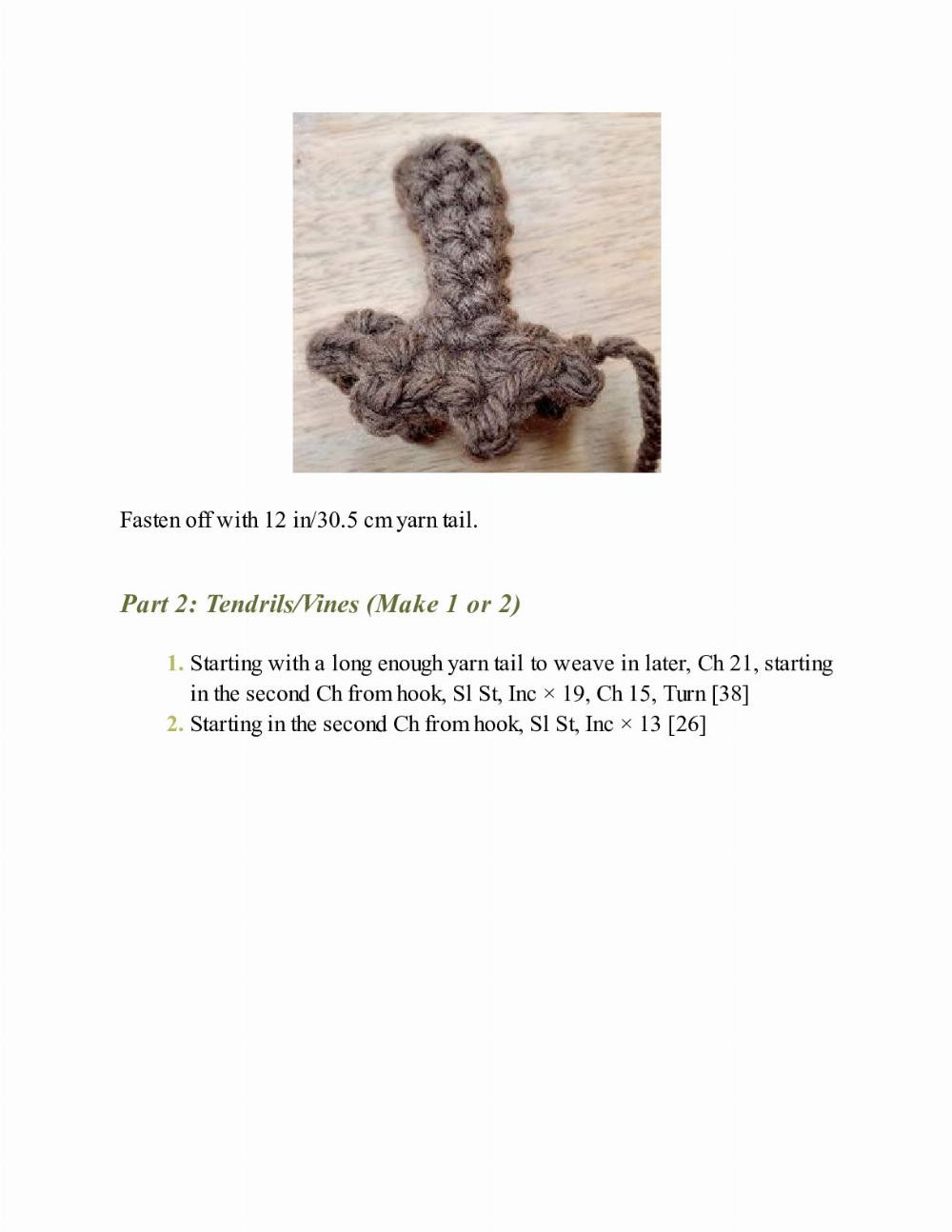 CROCHET IMPKINS pattern