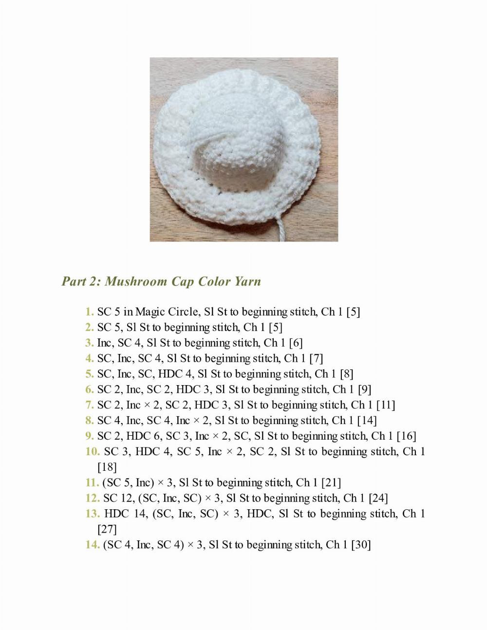 CROCHET IMPKINS pattern