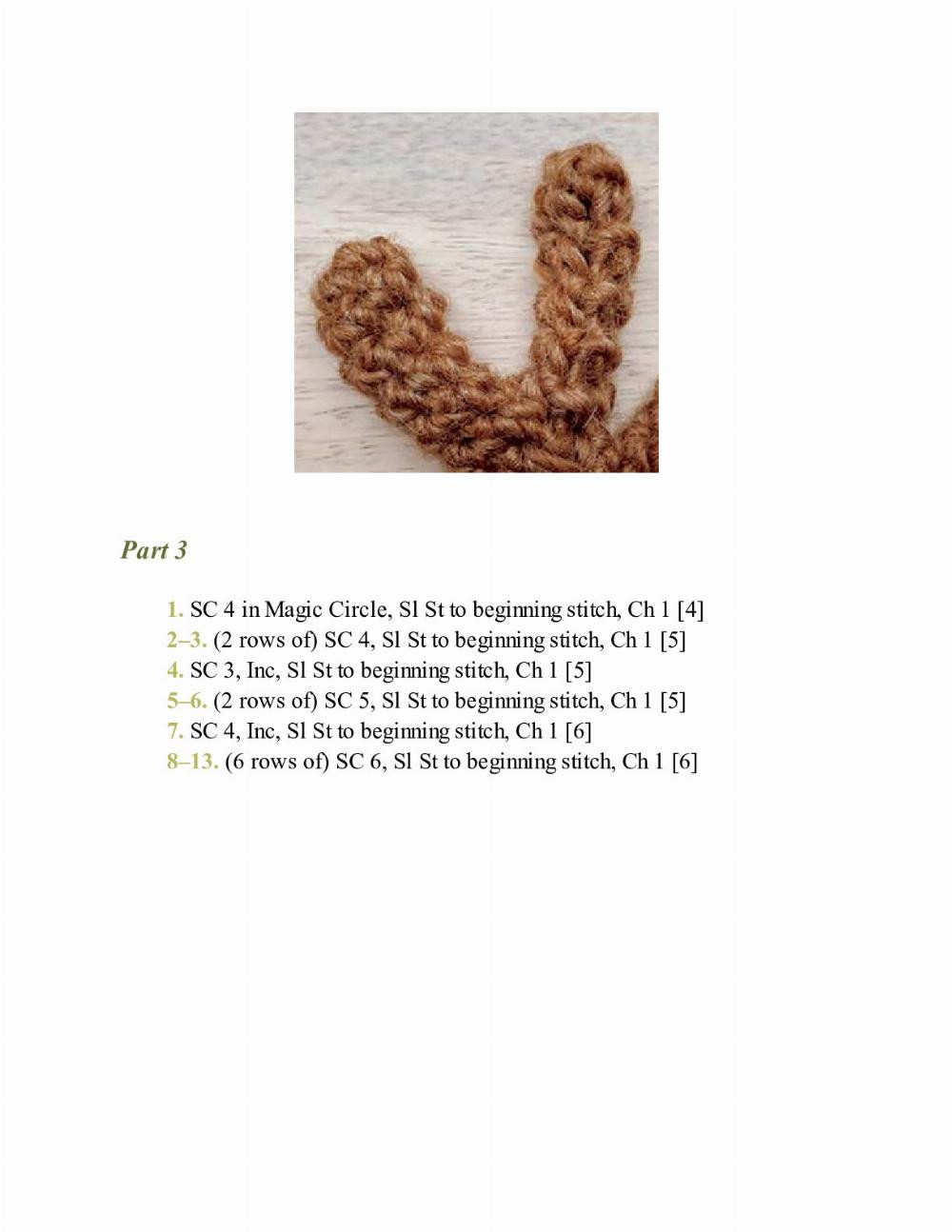 CROCHET IMPKINS pattern