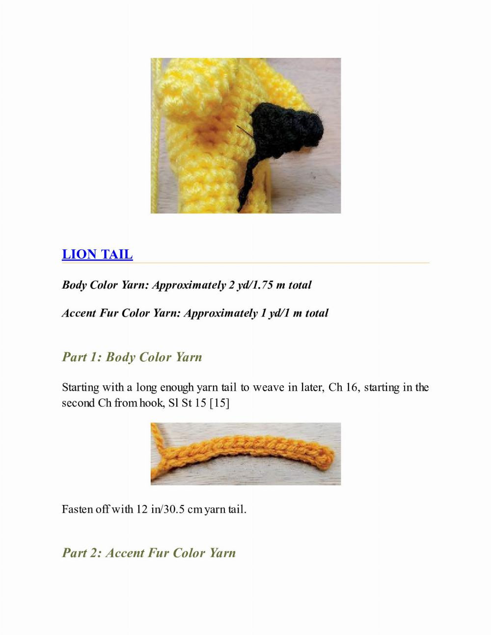 CROCHET IMPKINS pattern