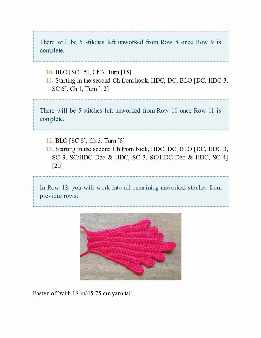 CROCHET IMPKINS pattern