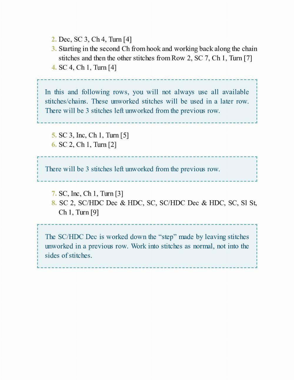 CROCHET IMPKINS pattern