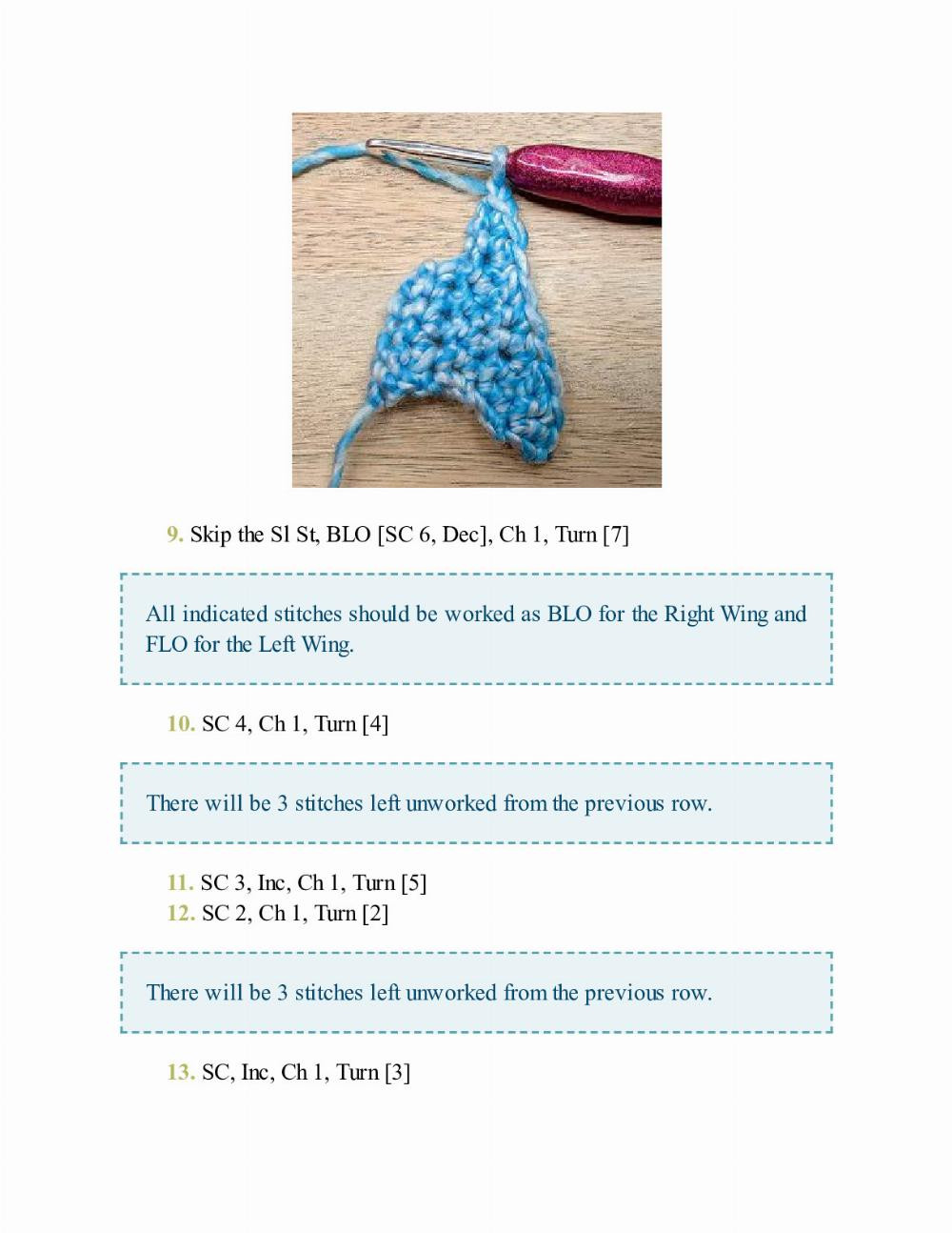 CROCHET IMPKINS pattern