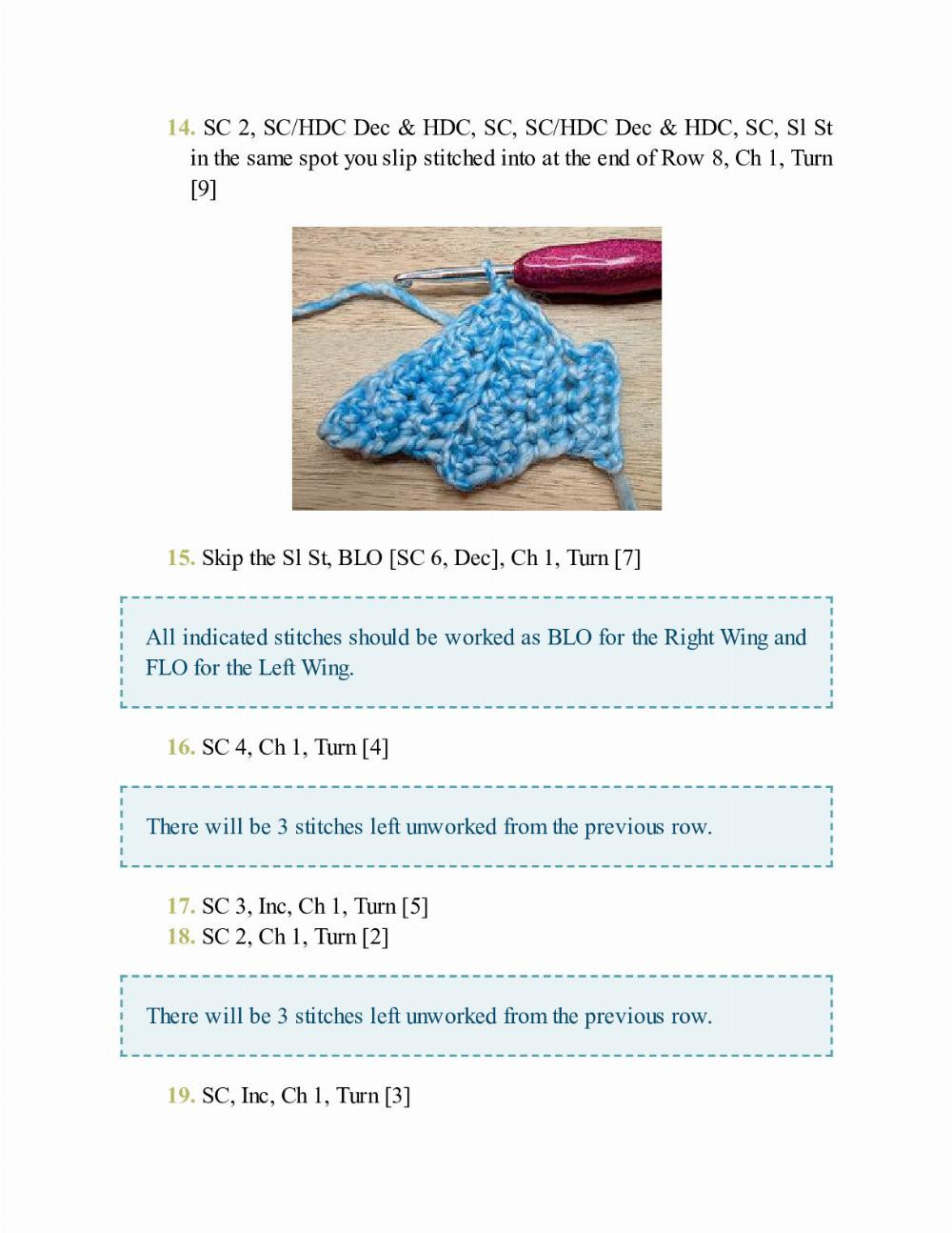 CROCHET IMPKINS pattern