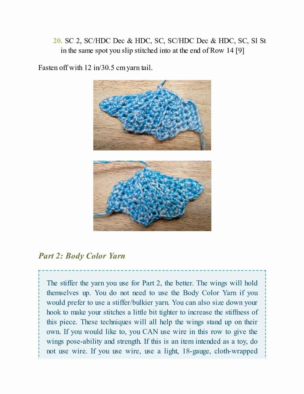 CROCHET IMPKINS pattern