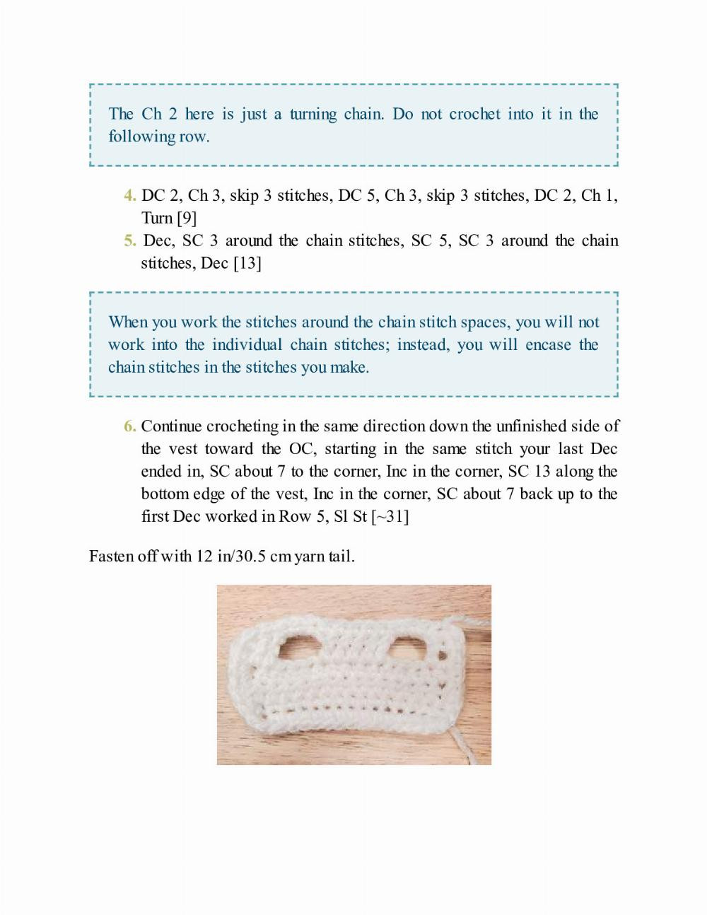 CROCHET IMPKINS pattern