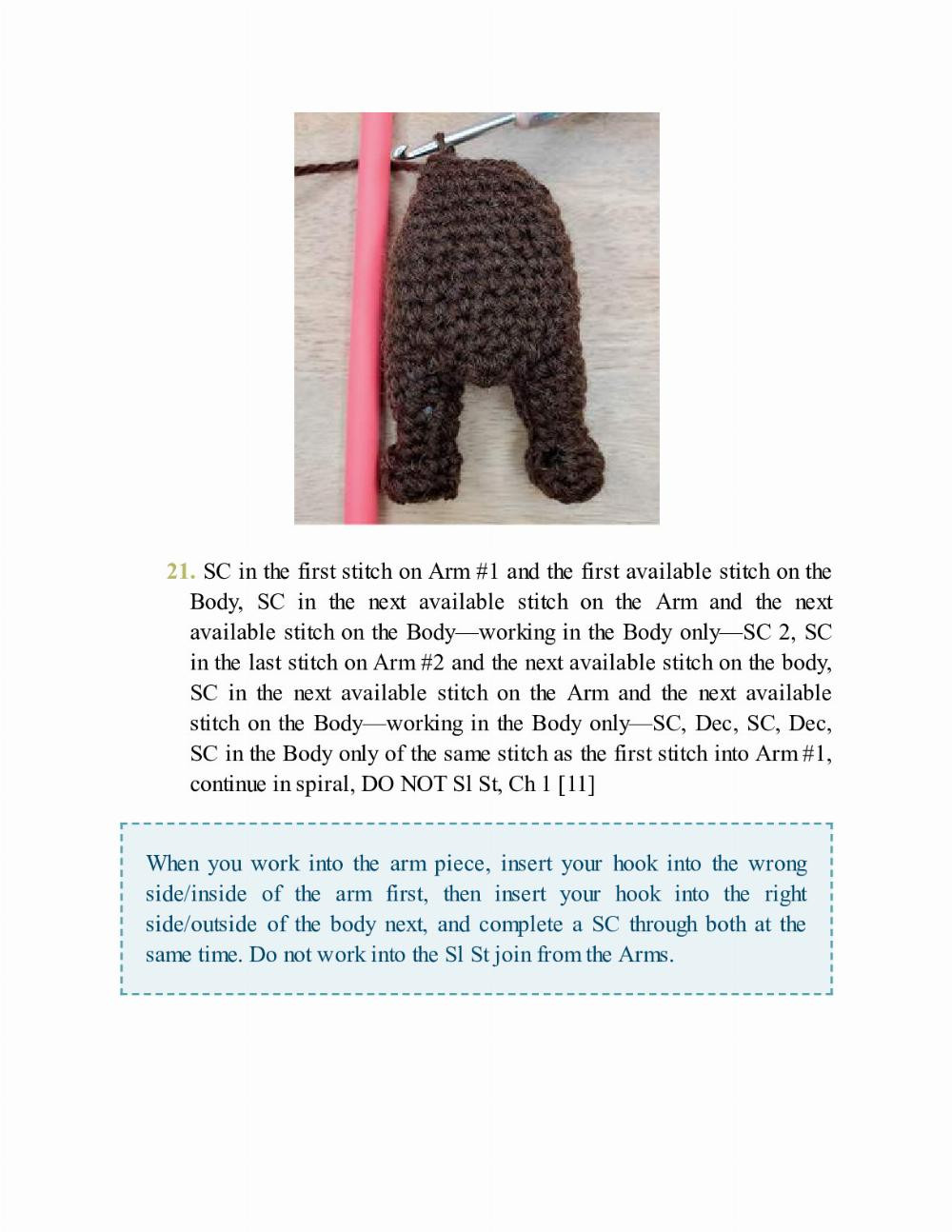 CROCHET IMPKINS pattern