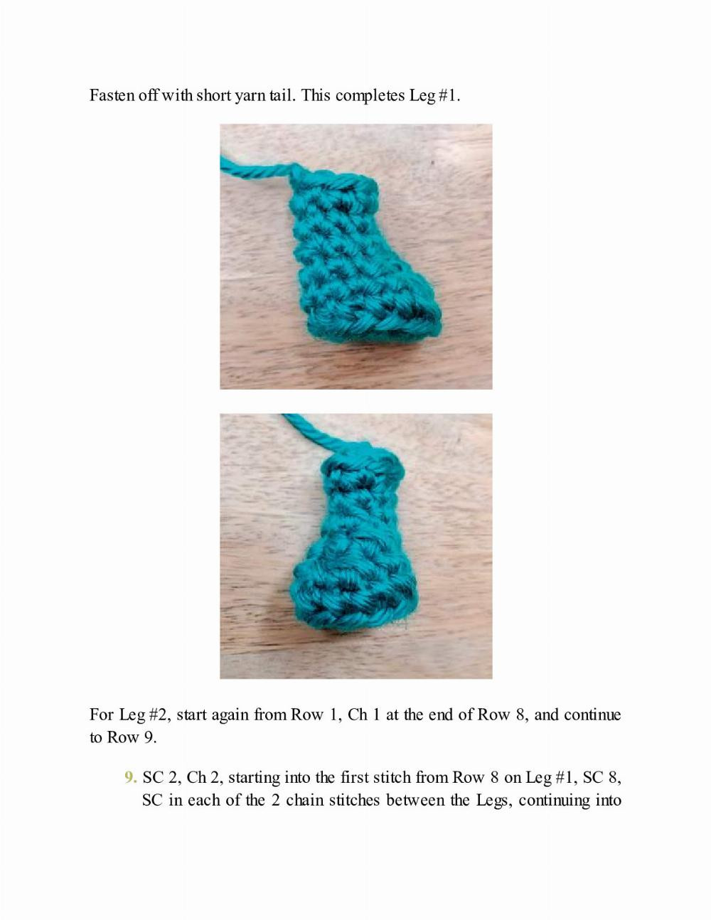 CROCHET IMPKINS pattern