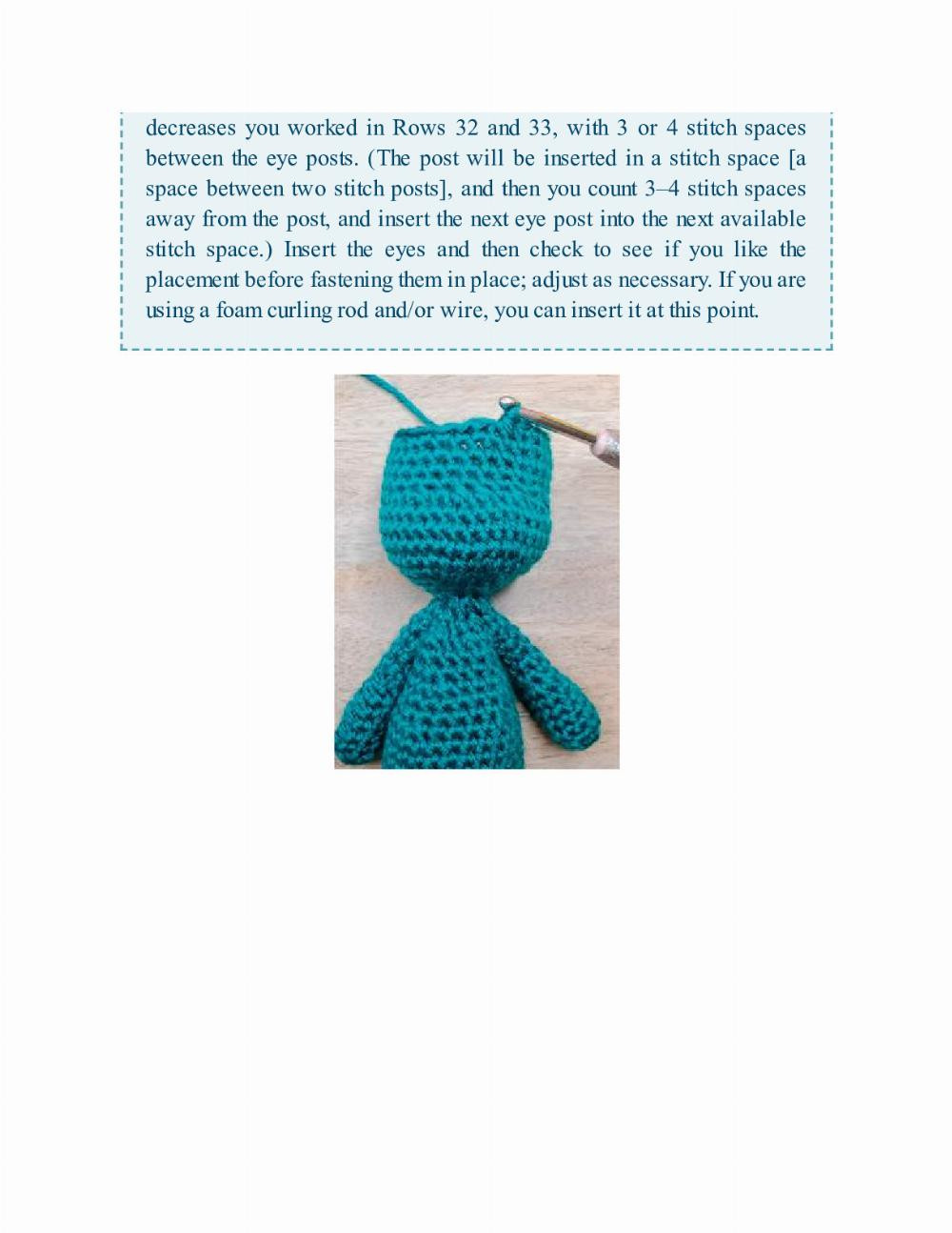 CROCHET IMPKINS pattern