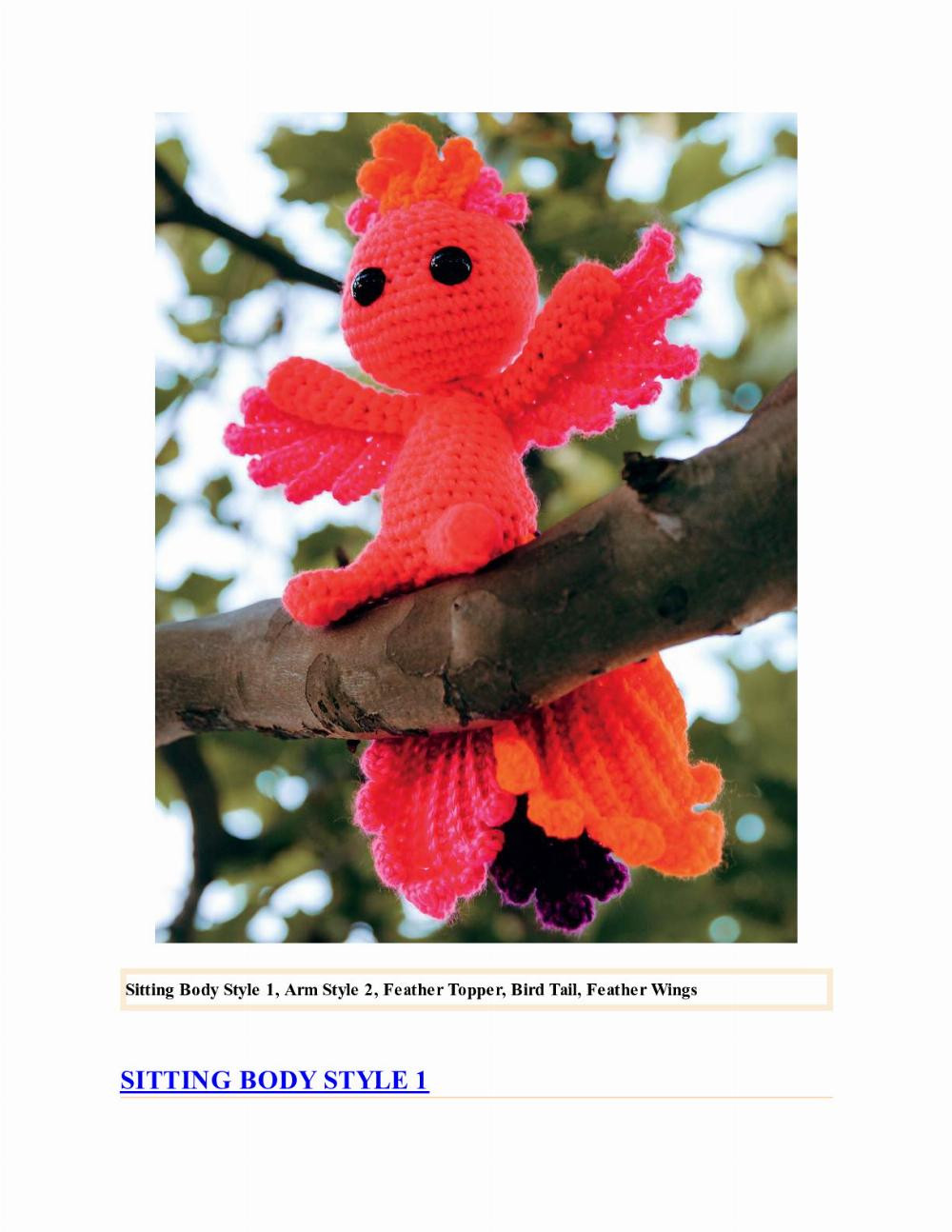 CROCHET IMPKINS pattern