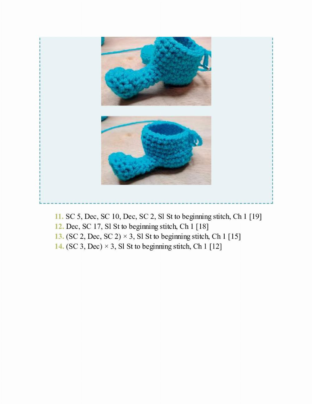 CROCHET IMPKINS pattern