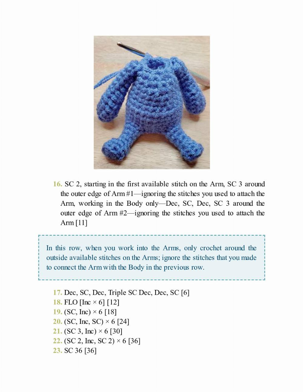 CROCHET IMPKINS pattern