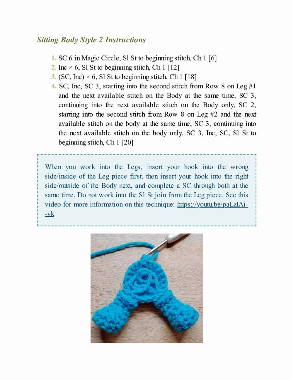 CROCHET IMPKINS pattern