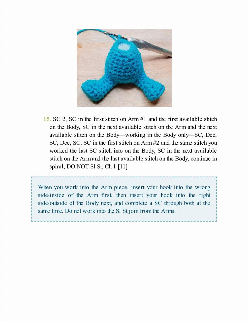 CROCHET IMPKINS pattern