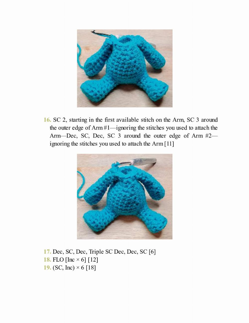 CROCHET IMPKINS pattern