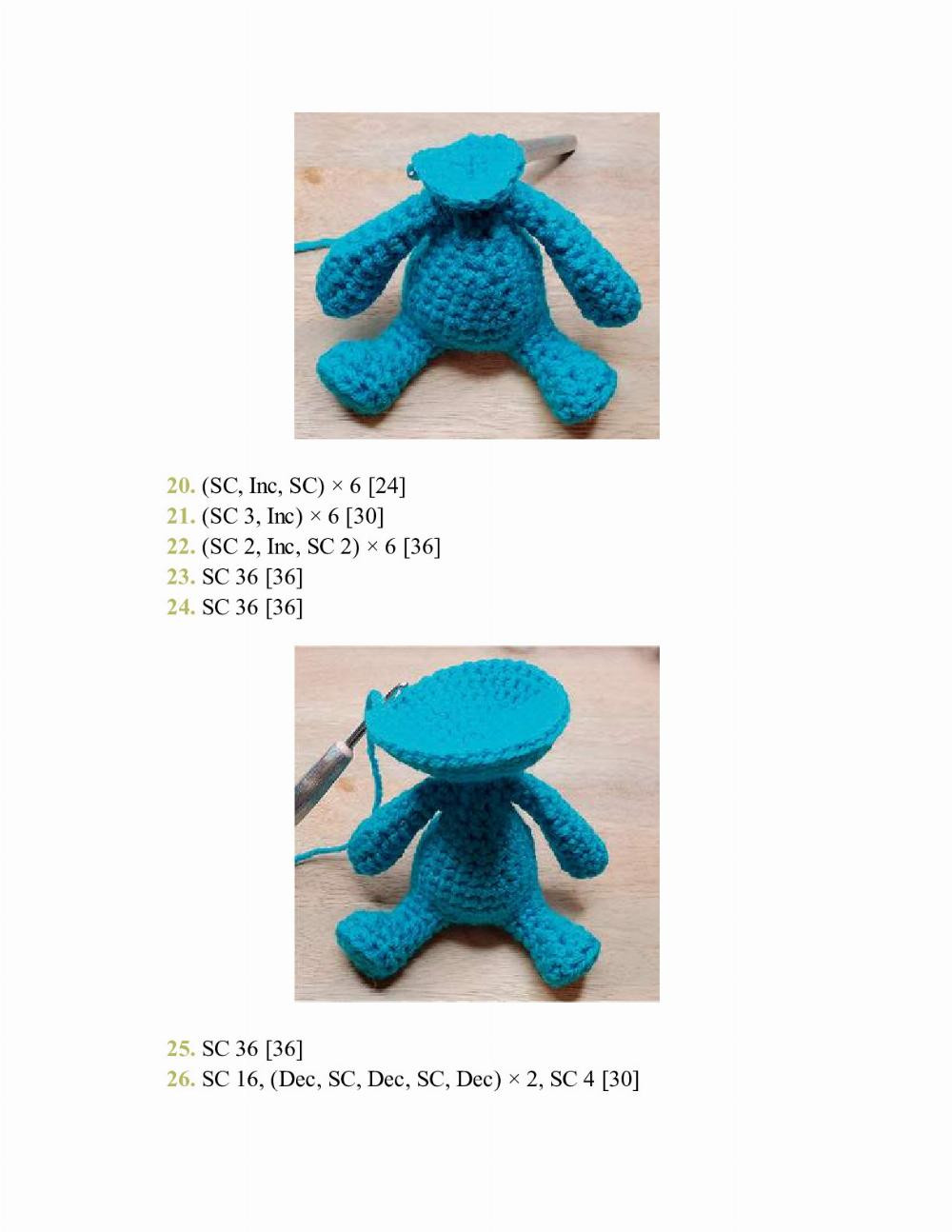 CROCHET IMPKINS pattern