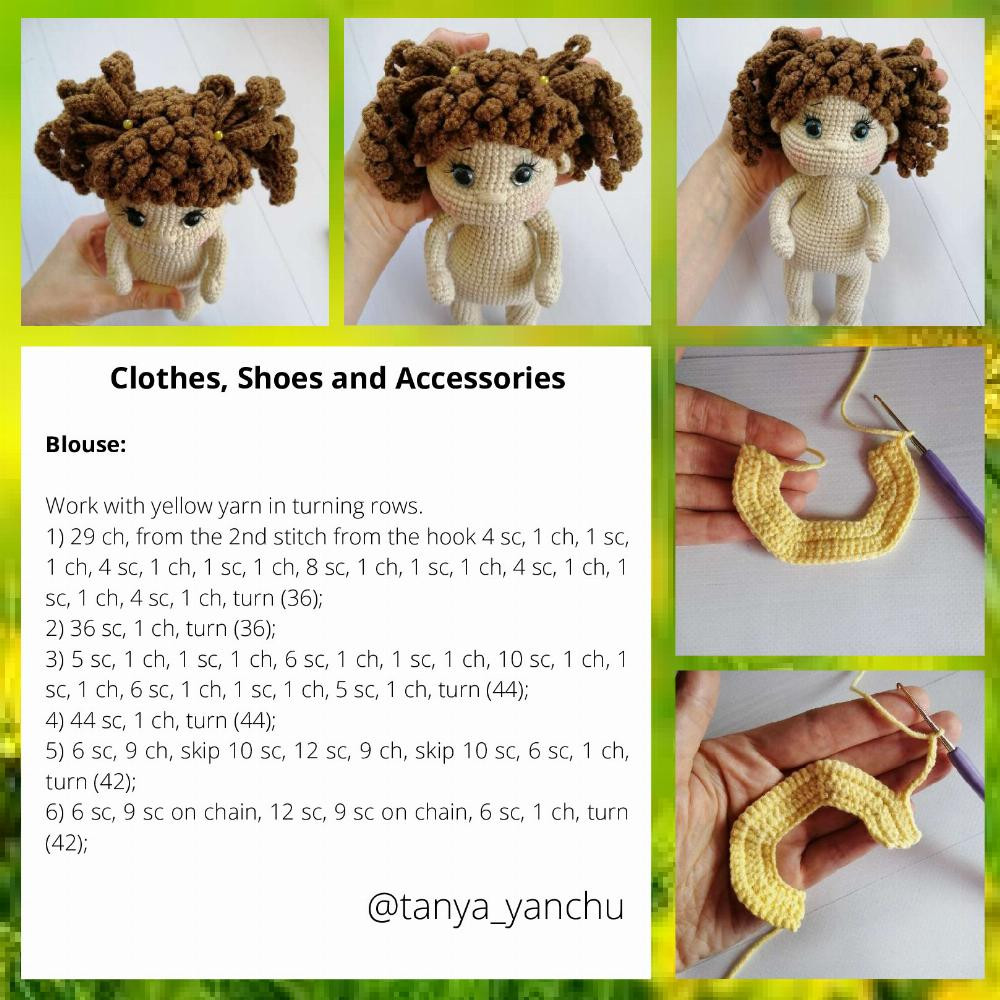 Crochet Pattern "Doll Emmy"