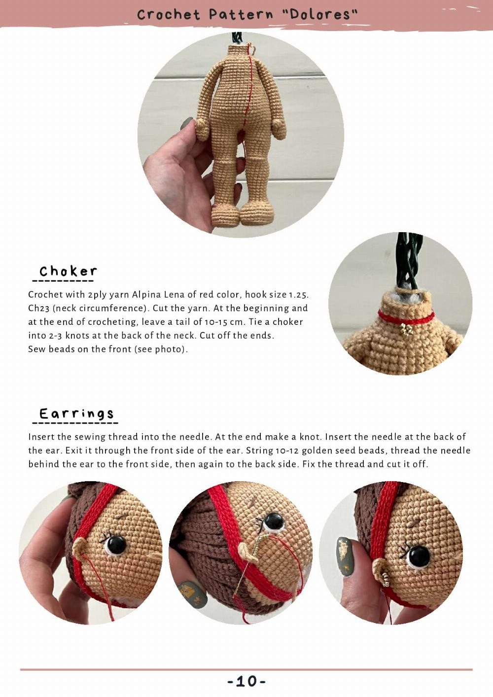 CROCHET PATTERN "DOLORES"