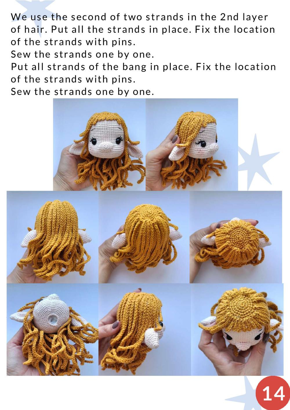 crochet pattern elf girl