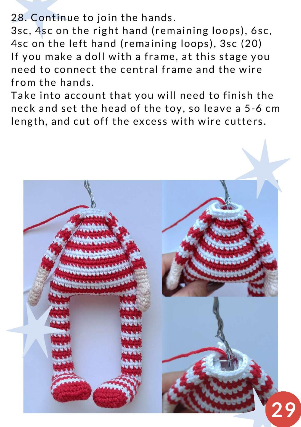 crochet pattern elf girl