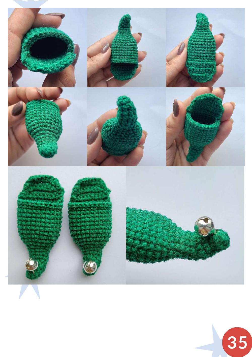 crochet pattern elf girl